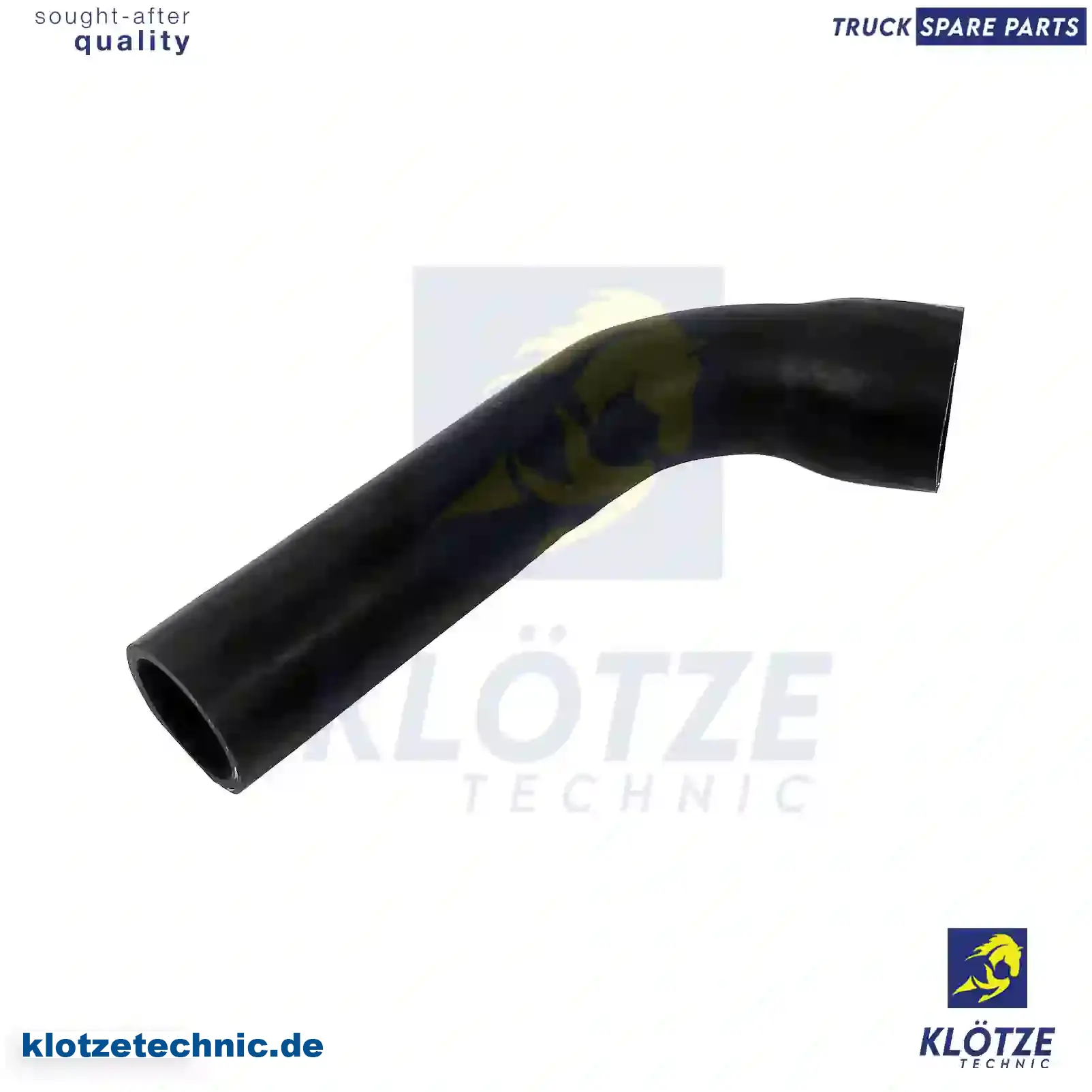 Radiator hose, retarder, 20375088, 2096876 || Klötze Technic