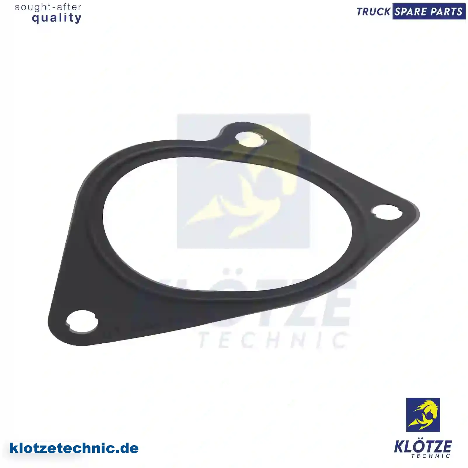 Gasket, cooling water pipe, 1677372, 8170515 || Klötze Technic