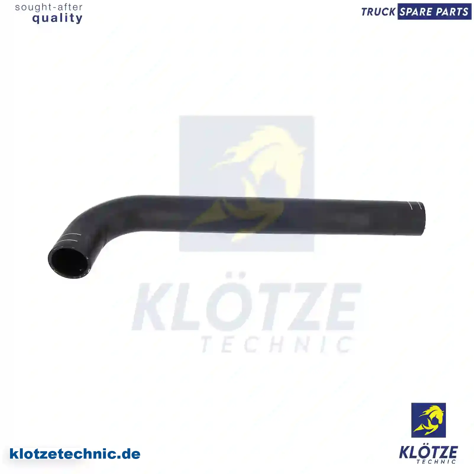 Radiator hose, 7421660094, 2166 || Klötze Technic