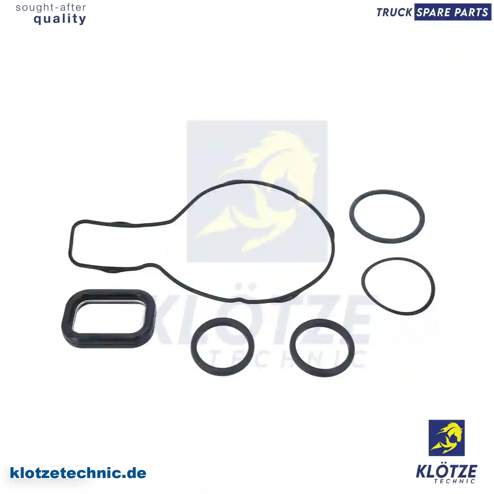 Gasket kit, water pump, 21415427S, ZG00412-0008 || Klötze Technic