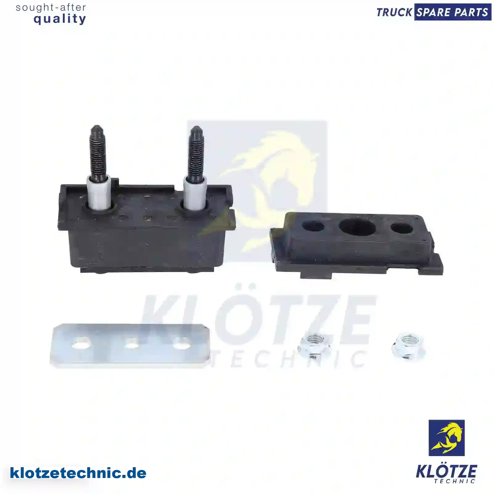 Repair kit, radiator bracket, 7403154251S, 7420364891S, 20364891S, 3154251S || Klötze Technic