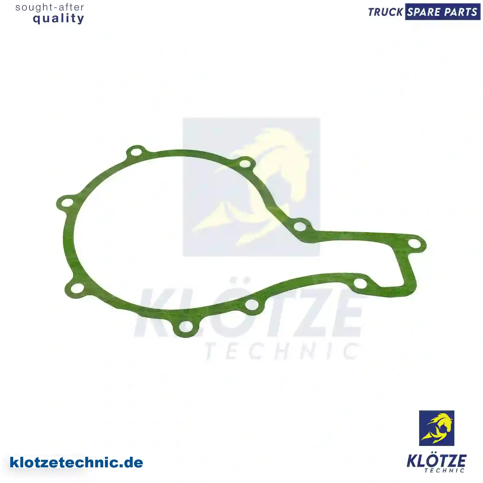 Gasket, water pump, 51069010106, 5106 || Klötze Technic