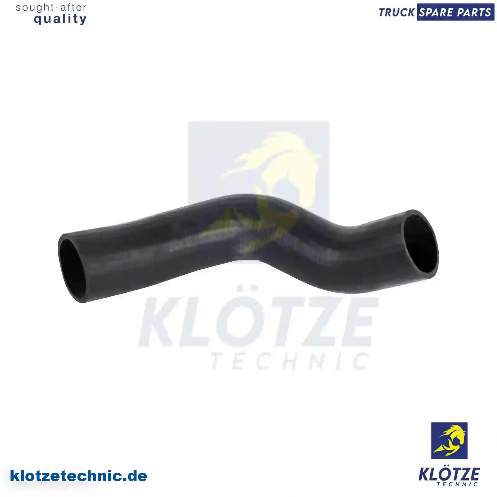 Radiator hose, 81963010496, 8196 || Klötze Technic