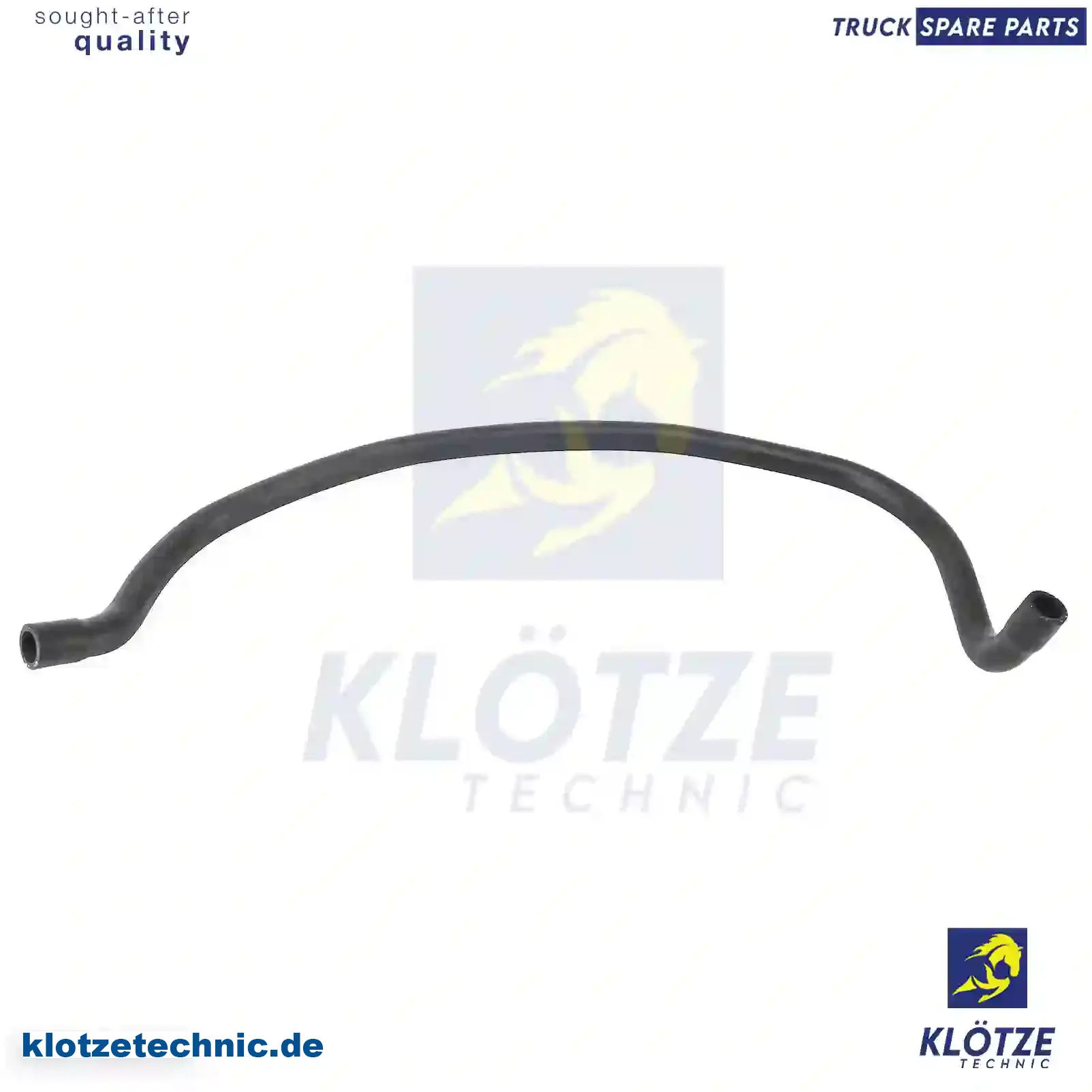 Radiator hose, 81963050282 || Klötze Technic