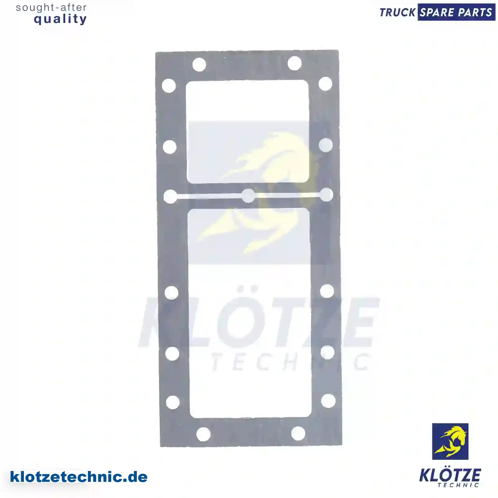 Gasket, intercooler, 51099050035 || Klötze Technic