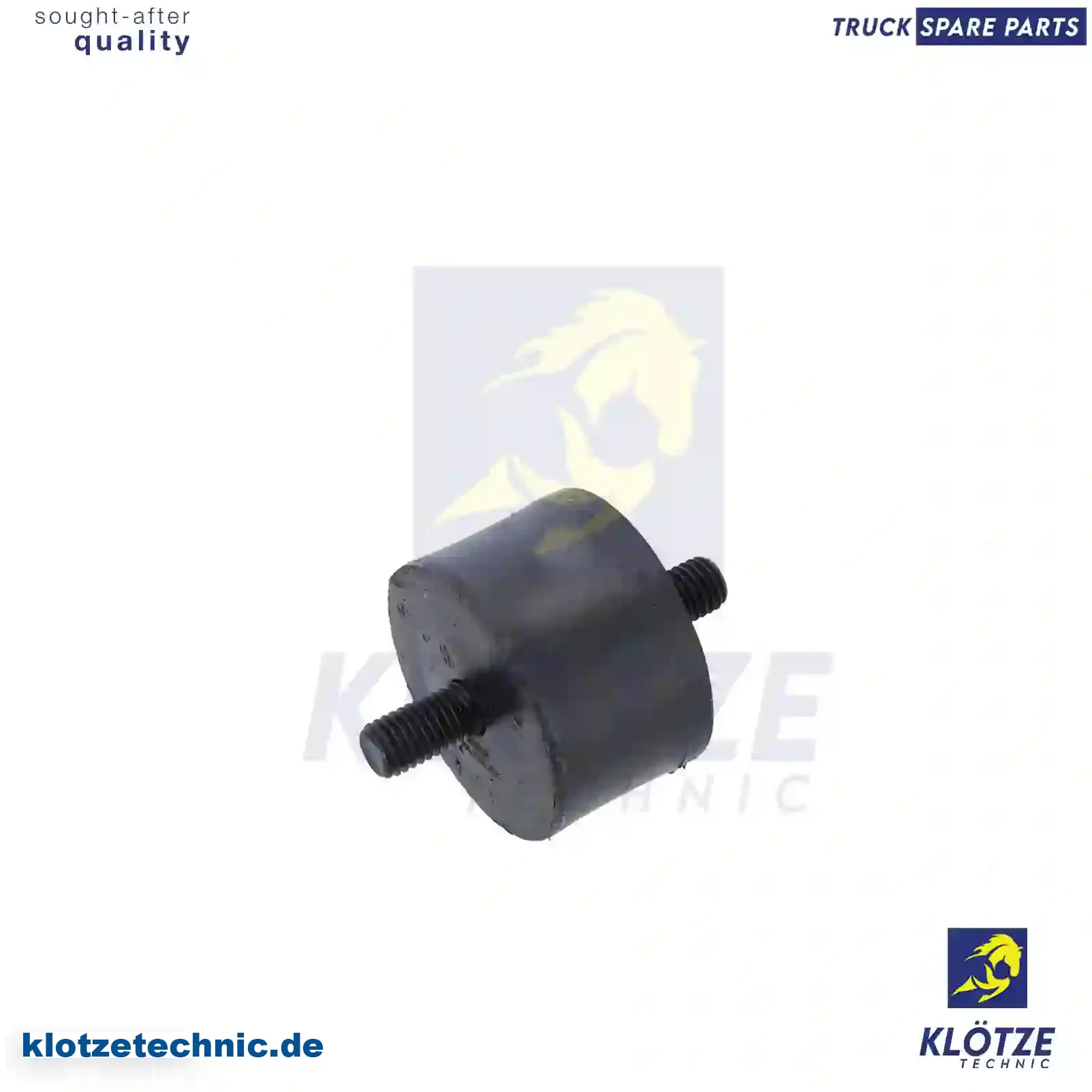 Vibration damper, 308604, ZG00701-0008, , , || Klötze Technic