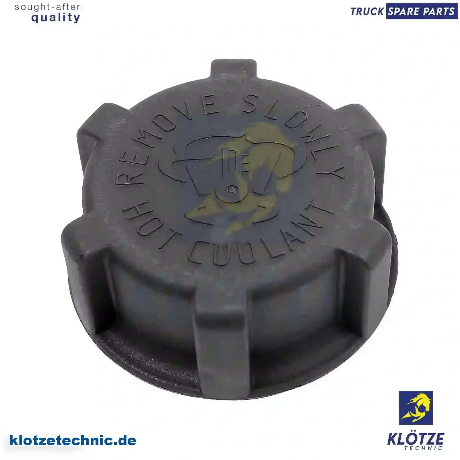 Cap without valve, expansion tank, 1374050, ZG02539-0008 || Klötze Technic