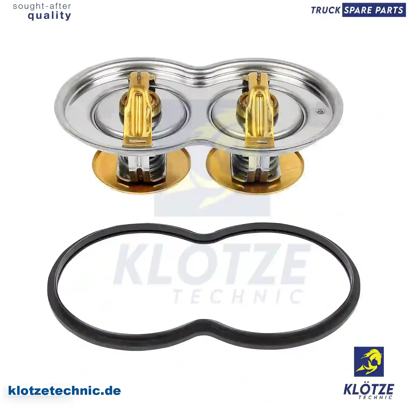 Thermostat, with gasket, 1745449, ZG00683-0008 || Klötze Technic