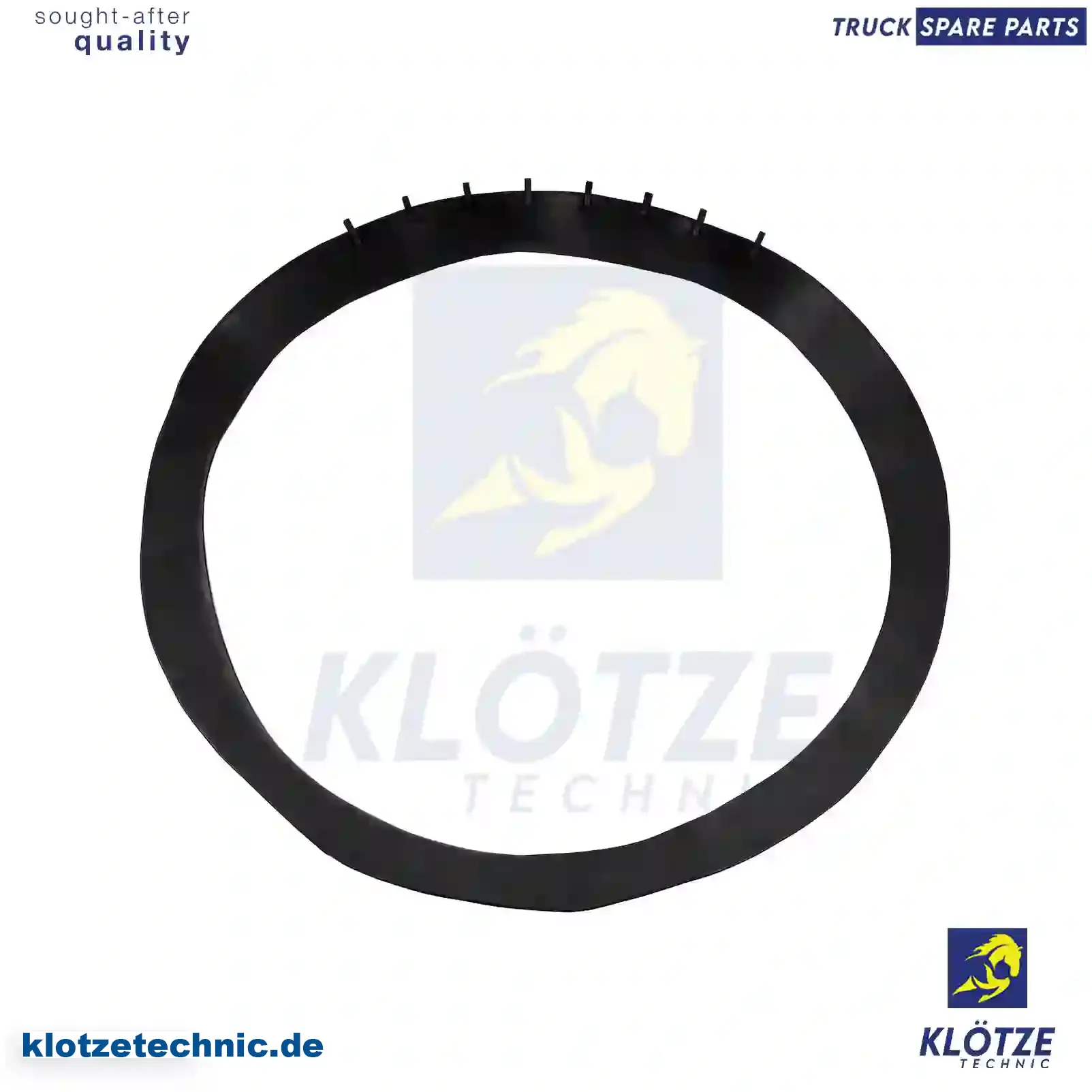 Rubber ring, for fan, 1371782, 1397796, 1440407, ZG40070-0008 || Klötze Technic