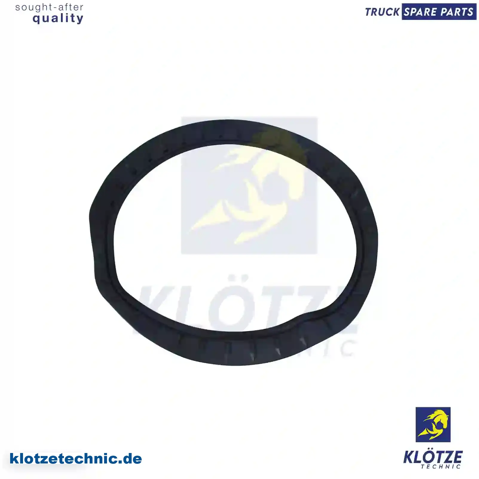 Rubber ring, for fan, 1373520, 1440406, ZG40071-0008 || Klötze Technic