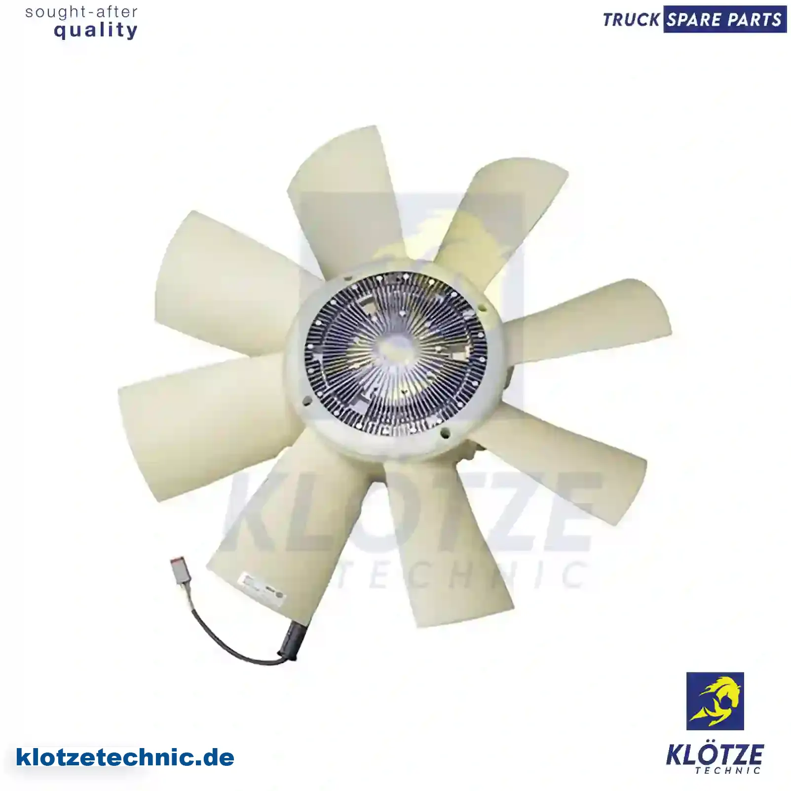 Fan with clutch, 1453967, 1856995, 2052003, 2132266, 2386724, 2410086, ZG00392-0008 || Klötze Technic