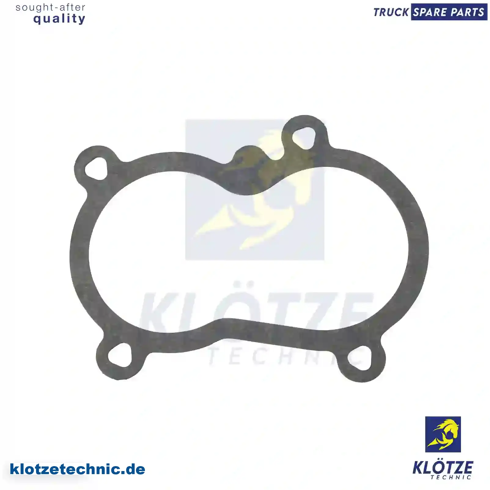 Gasket, flange pipe, 1433872, ZG01200-0008 || Klötze Technic