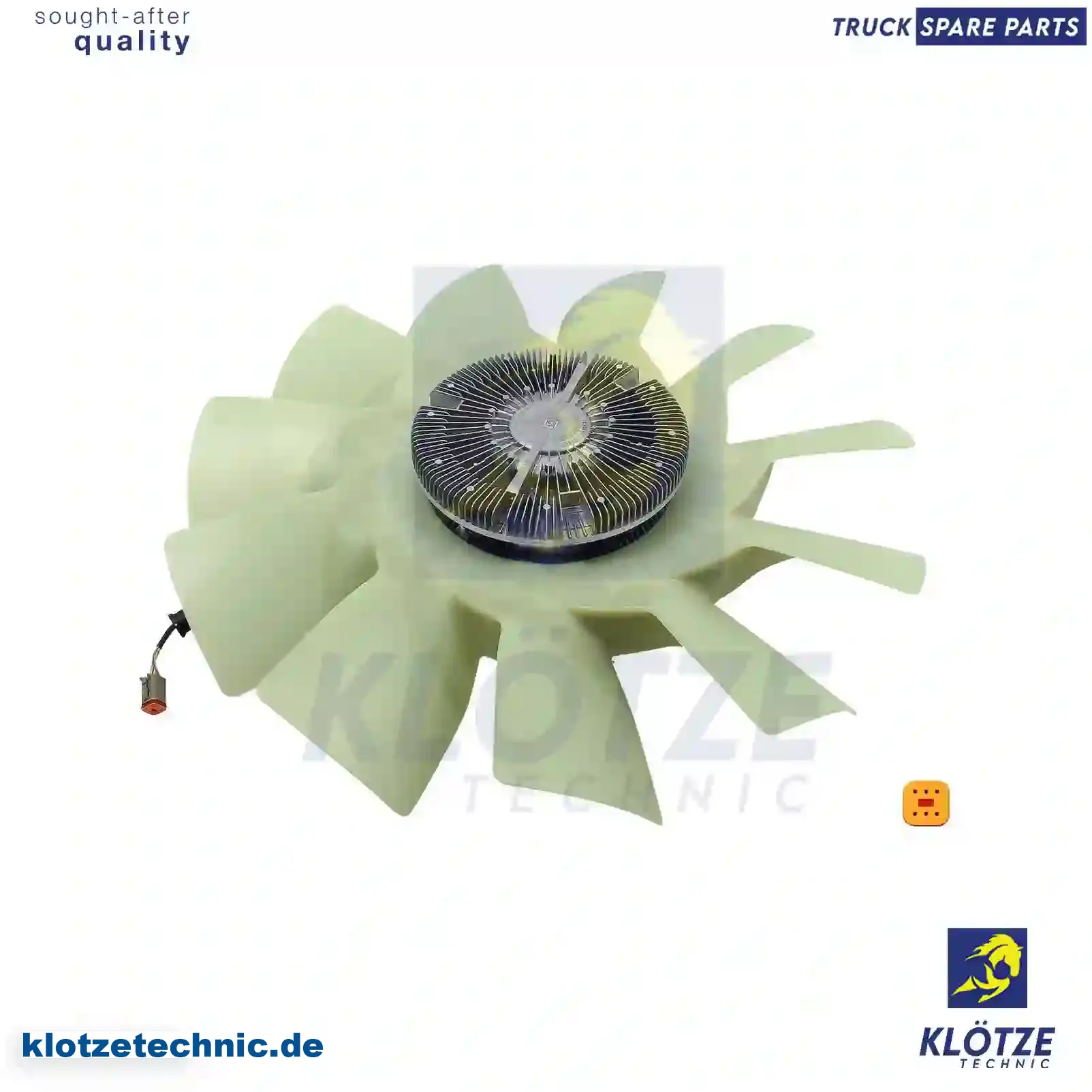 Fan with clutch, 1776551, 1849914, 1914177, 2035611, ZG00396-0008 || Klötze Technic