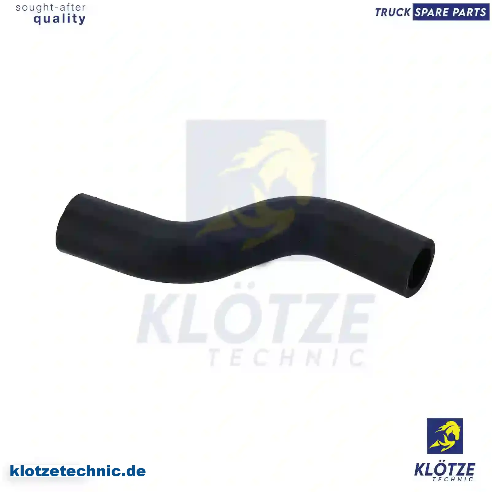 Radiator hose, 1858438 || Klötze Technic