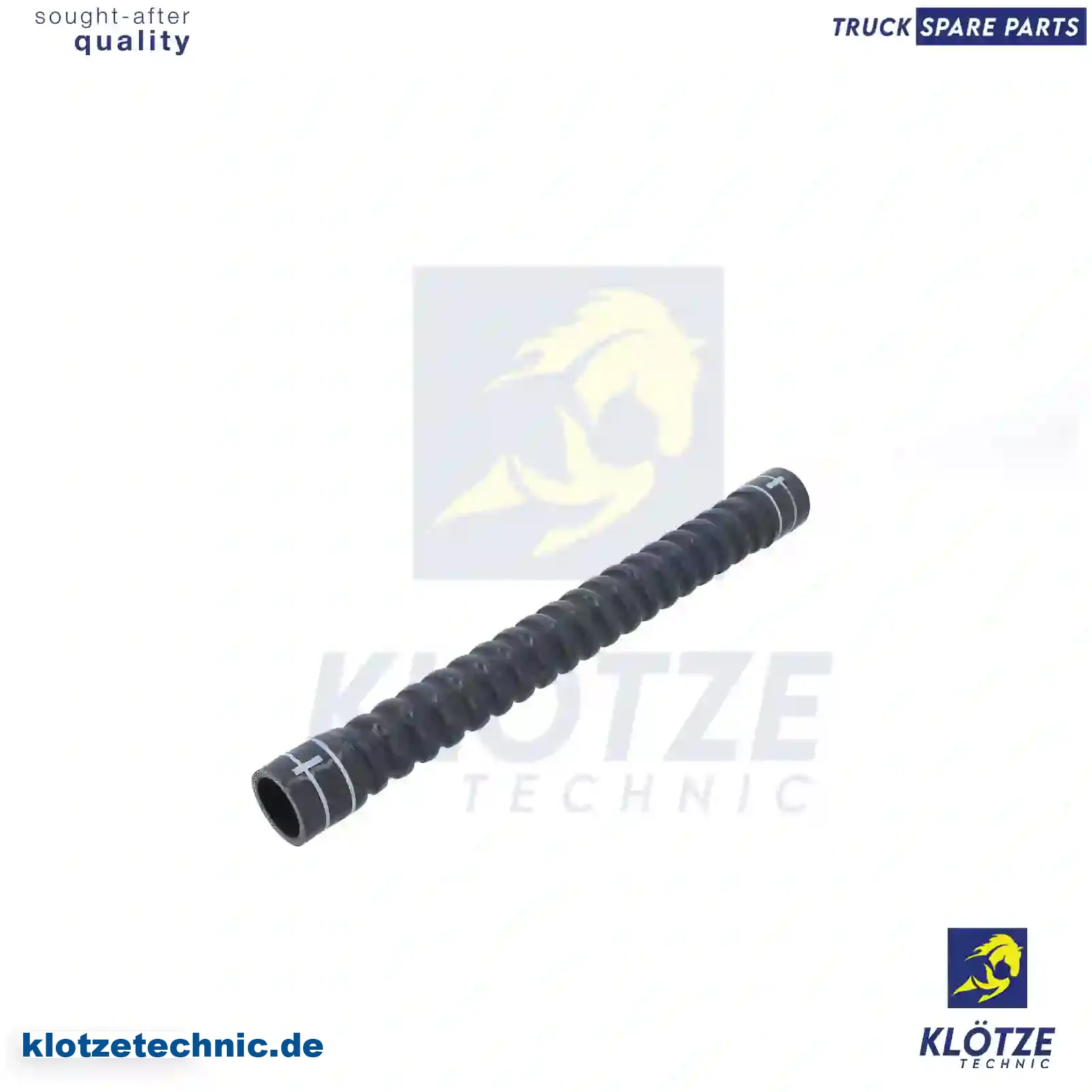 Radiator hose, 1381926, ZG00493-0008 || Klötze Technic