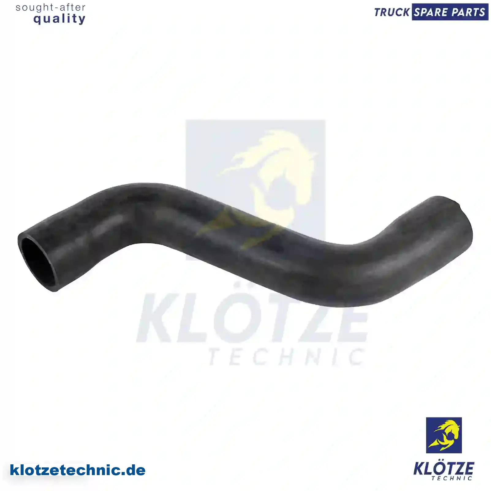 Radiator hose, 1376291, 1376291, ZG00496-0008 || Klötze Technic