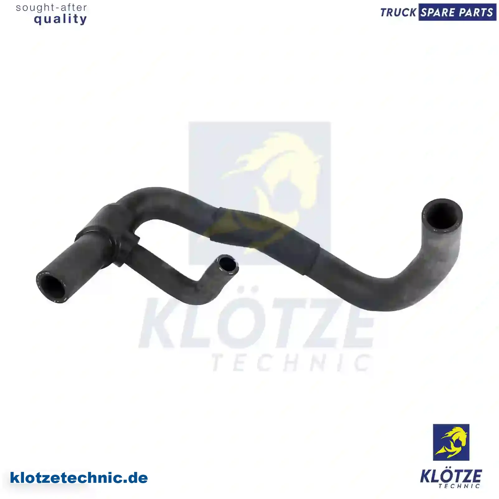 Radiator hose, 1380621, 1448384, 1531776, 1545116, ZG00497-0008 || Klötze Technic