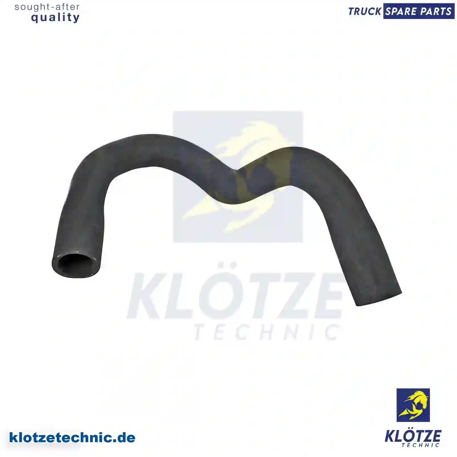 Radiator hose, 1391795, ZG00503-0008 || Klötze Technic