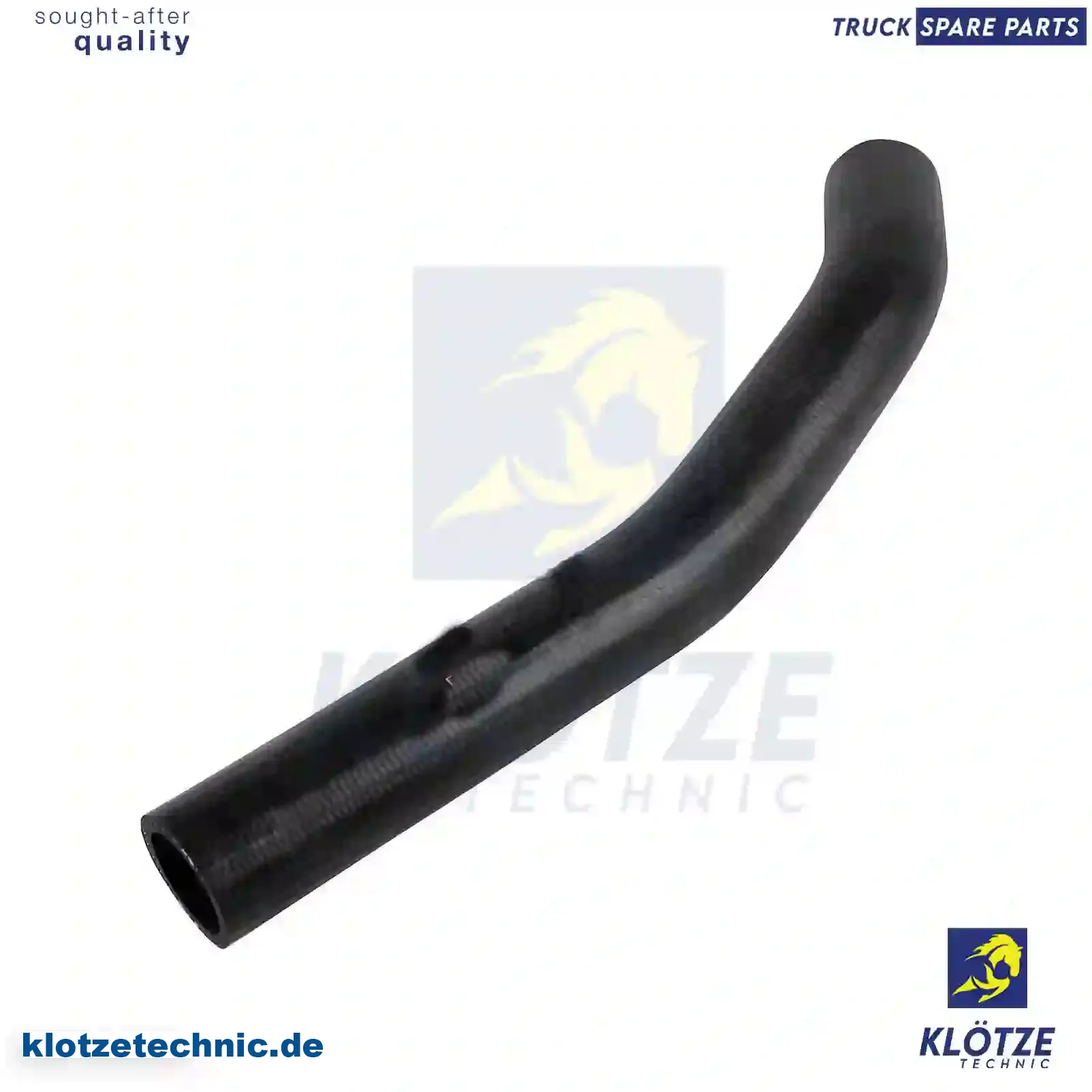 Radiator hose, 1444948, ZG00521-0008 || Klötze Technic