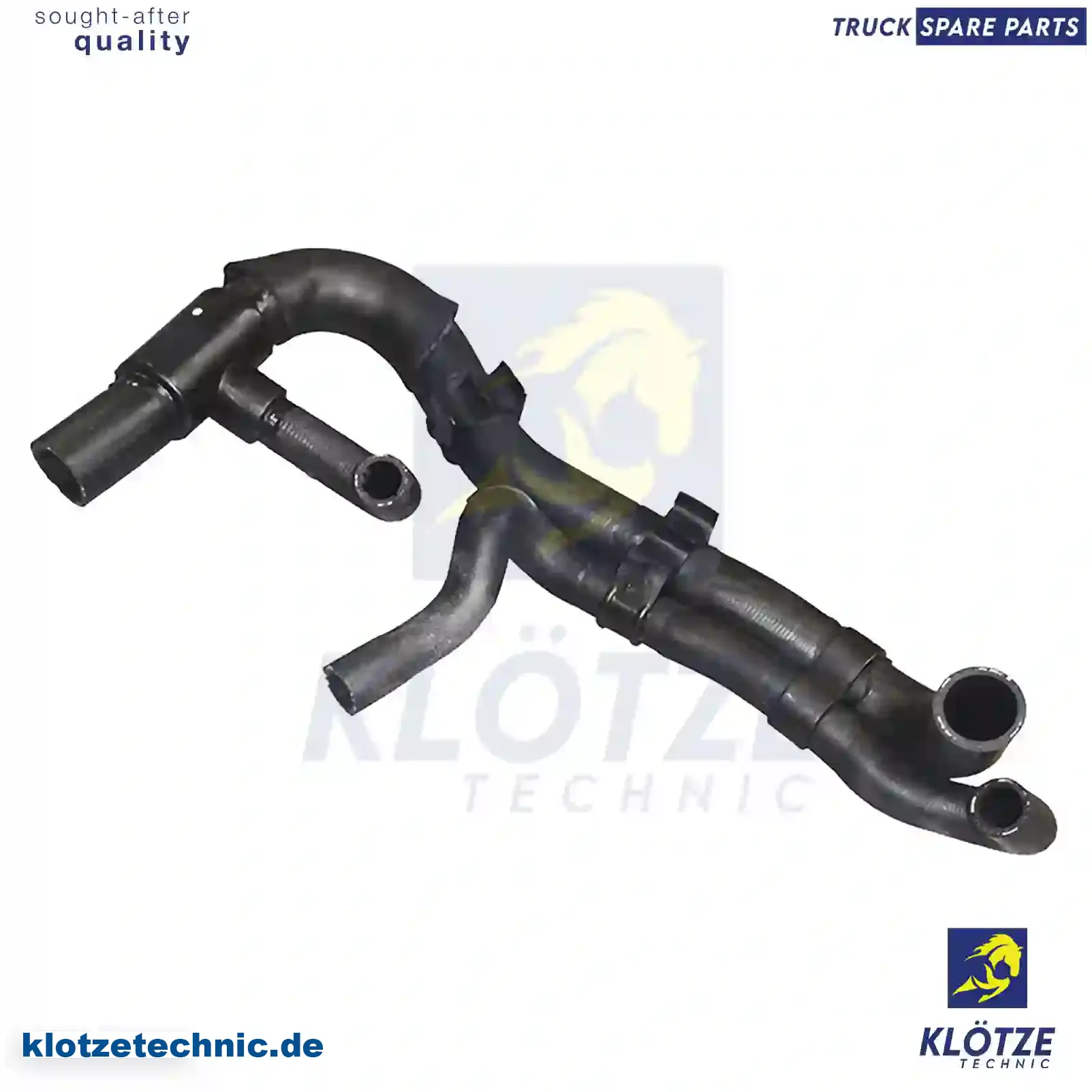 Radiator hose, 1525983, ZG00522-0008, || Klötze Technic