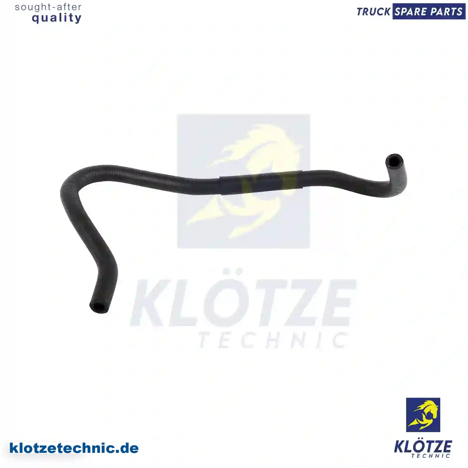 Radiator hose, 1446221, ZG00523-0008 || Klötze Technic