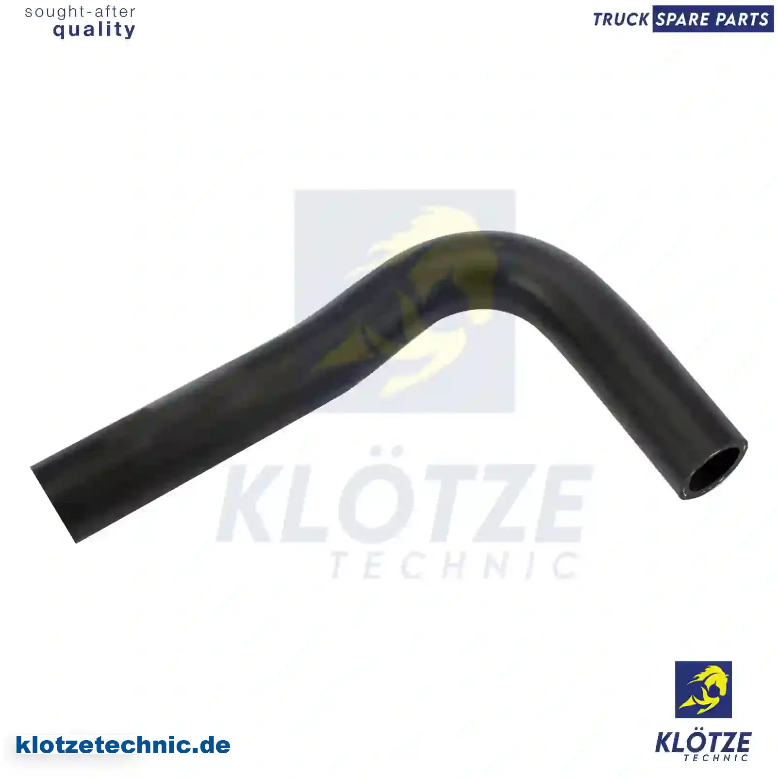 Radiator hose, 1514108, 1755956, ZG00524-0008 || Klötze Technic