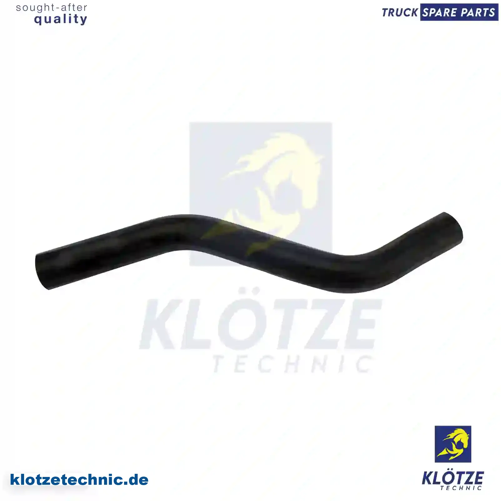 Radiator hose, 1514111, ZG00526-0008 || Klötze Technic