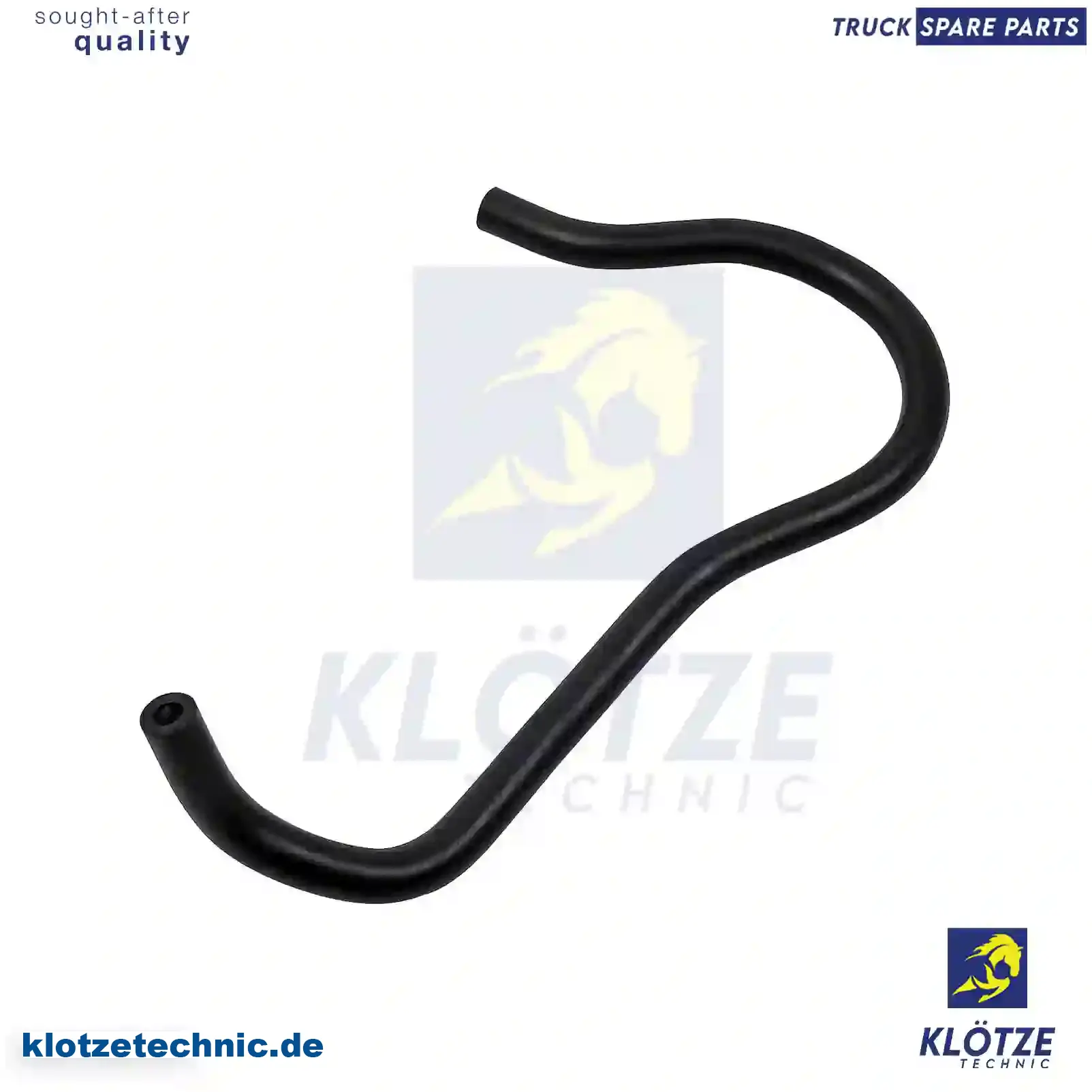 Radiator hose, 1446227, ZG00527-0008 || Klötze Technic