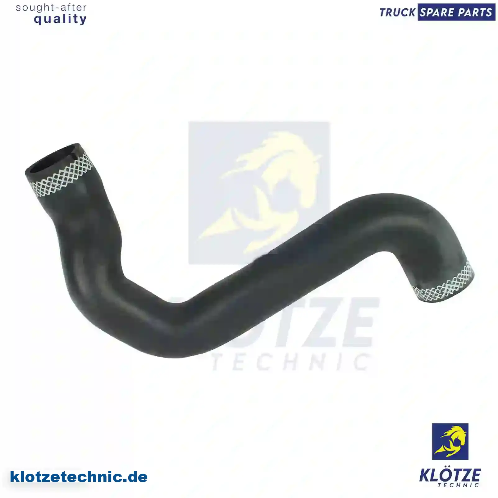 Radiator hose, 1444944, ZG00532-0008 || Klötze Technic