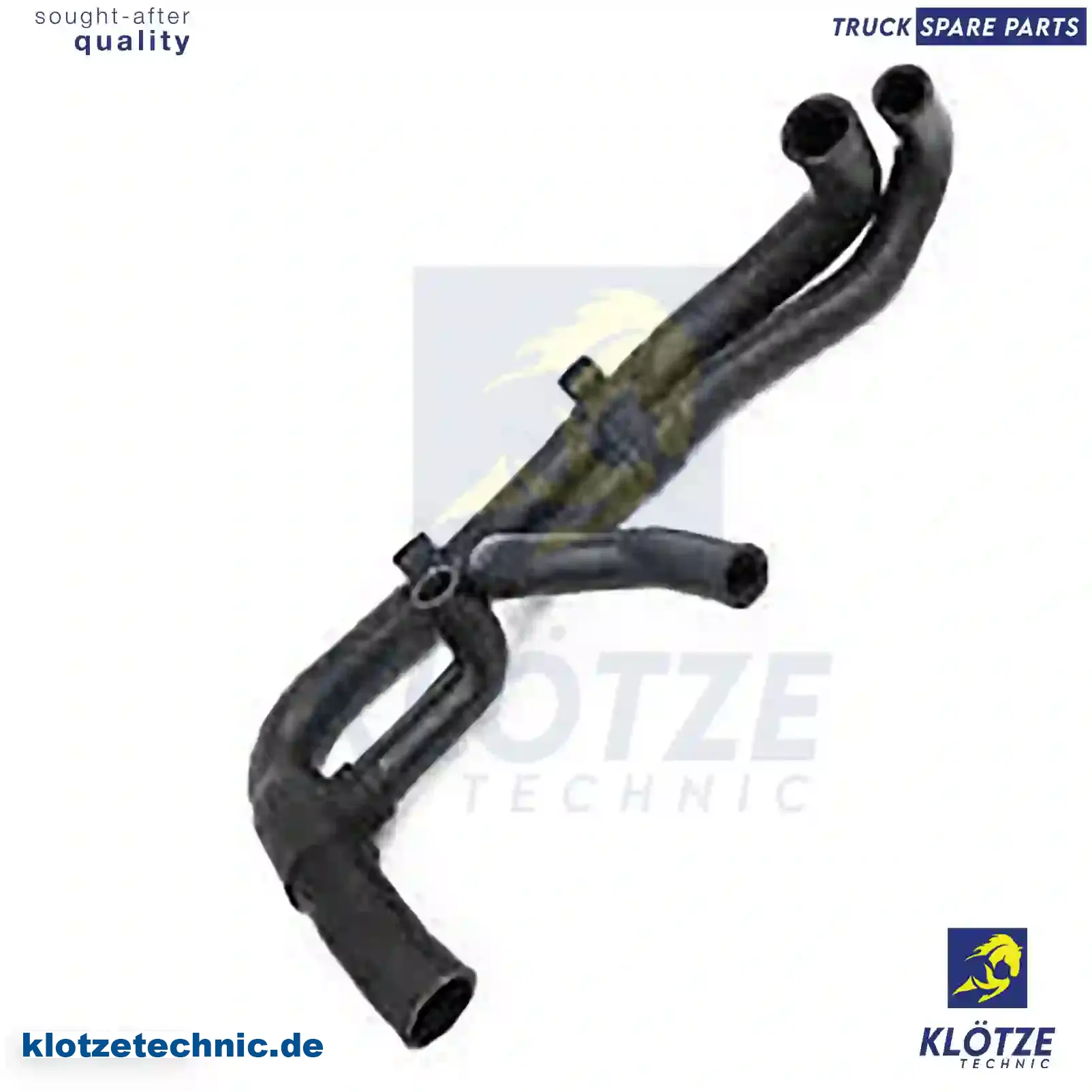 Radiator hose, 1733735, ZG00536-0008, || Klötze Technic