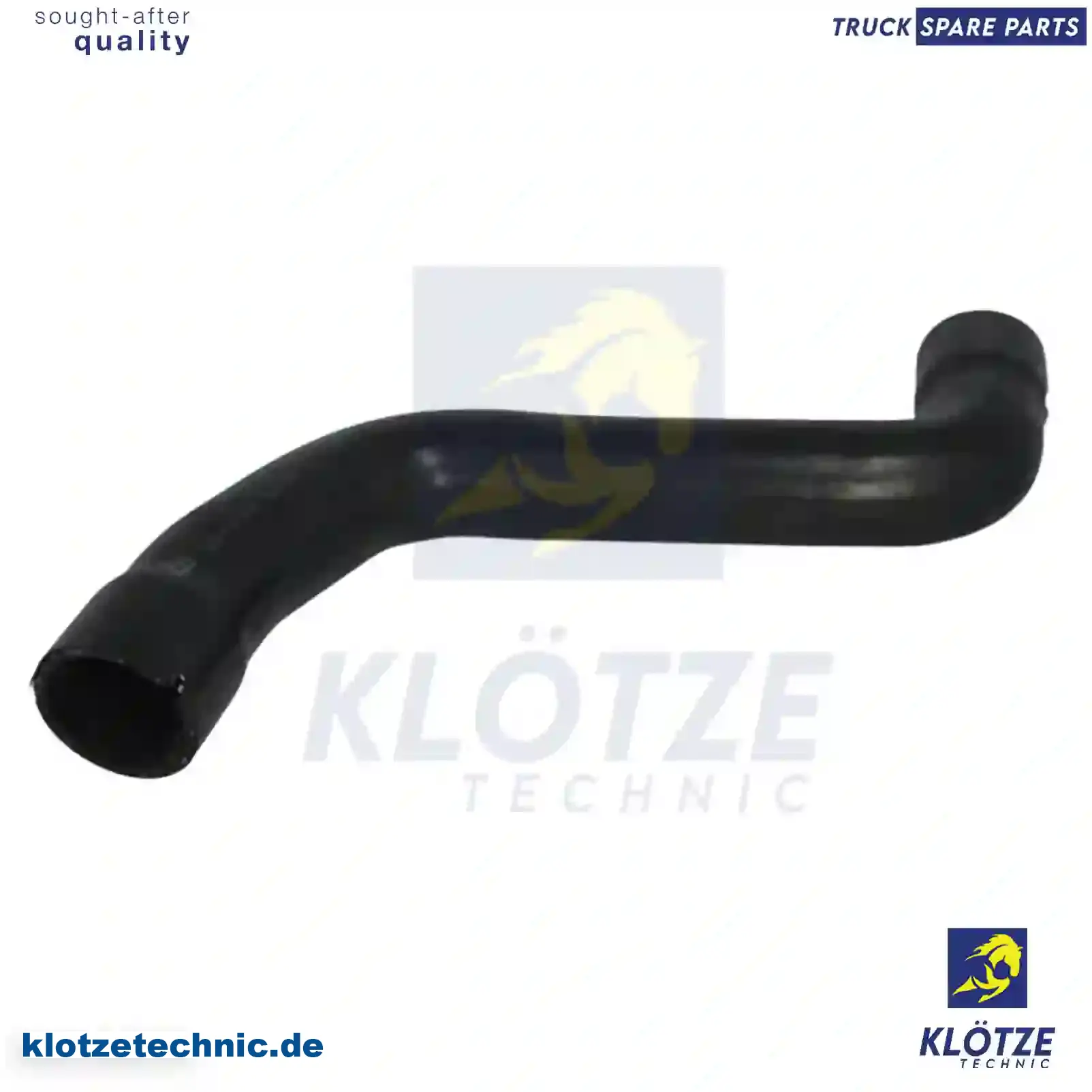 Radiator hose, 1449828, ZG00537-0008 || Klötze Technic