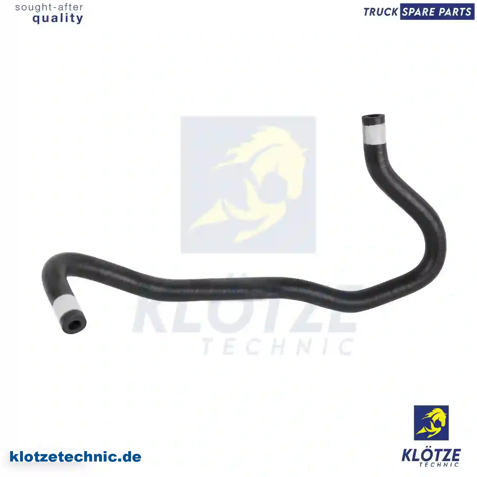 Radiator hose, 1733731, 1755948, ZG00539-0008 || Klötze Technic