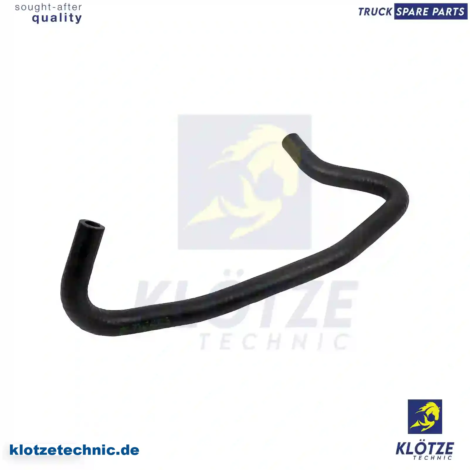 Radiator hose, 1444945, ZG00548-0008 || Klötze Technic