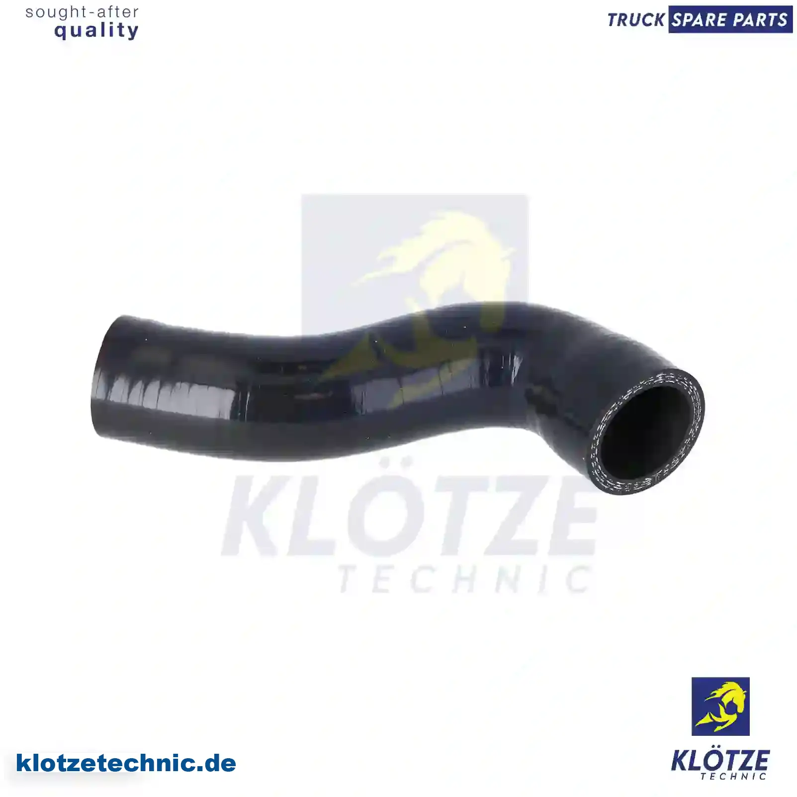 Radiator hose, 1535402, ZG00549-0008 || Klötze Technic