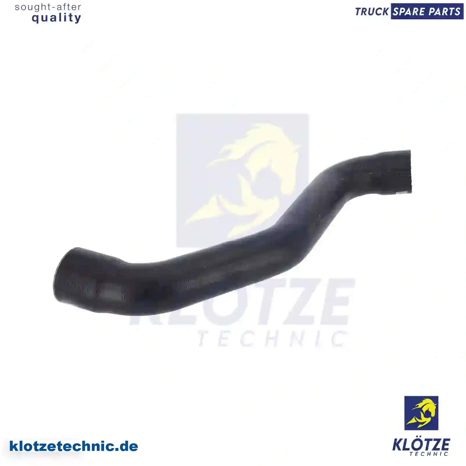 Radiator hose, 1856604, ZG00550-0008 || Klötze Technic