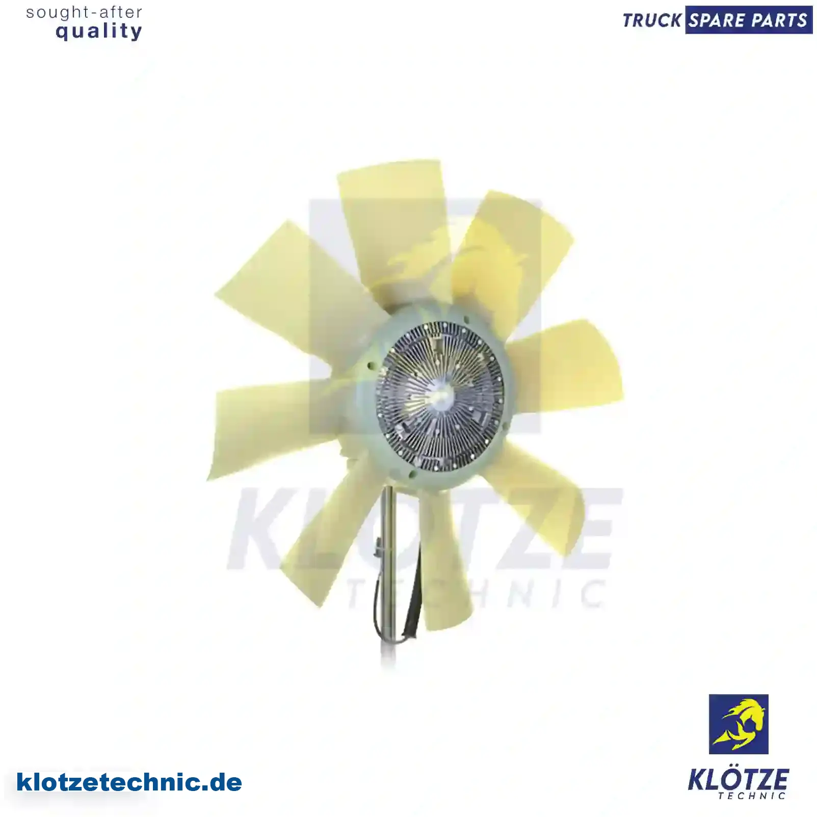 Fan with clutch, 1776854, 2006531, 2132262, 2410084 || Klötze Technic