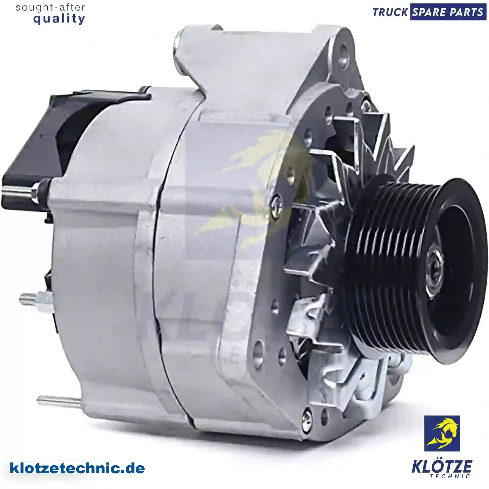 Alternator, 571570908, 0091549702, 009154970280, 0101549102, 010154910280 || Klötze Technic