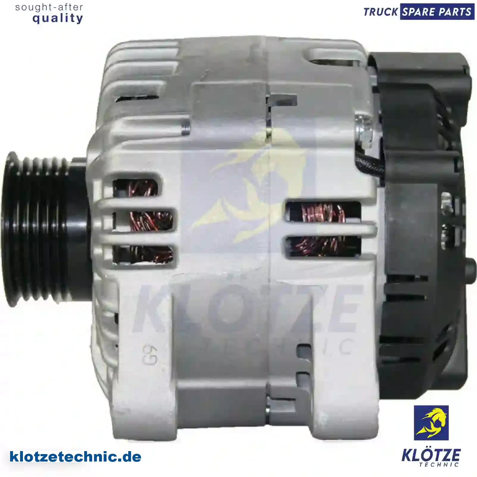 Alternator, 57056P, 9646066880, 9646476280, 93188332, 93192764, 2310000QA5, 23100-00Q2G, 23100-00QA5, 23100-00QBB, 4416485, 57056P, 9646066880, 9646476280, 7711135519, 7711135545, 7711135546, 8200175210, 8200262462, 8200660020, 8200692869, 27060-YV020 || Klötze Technic