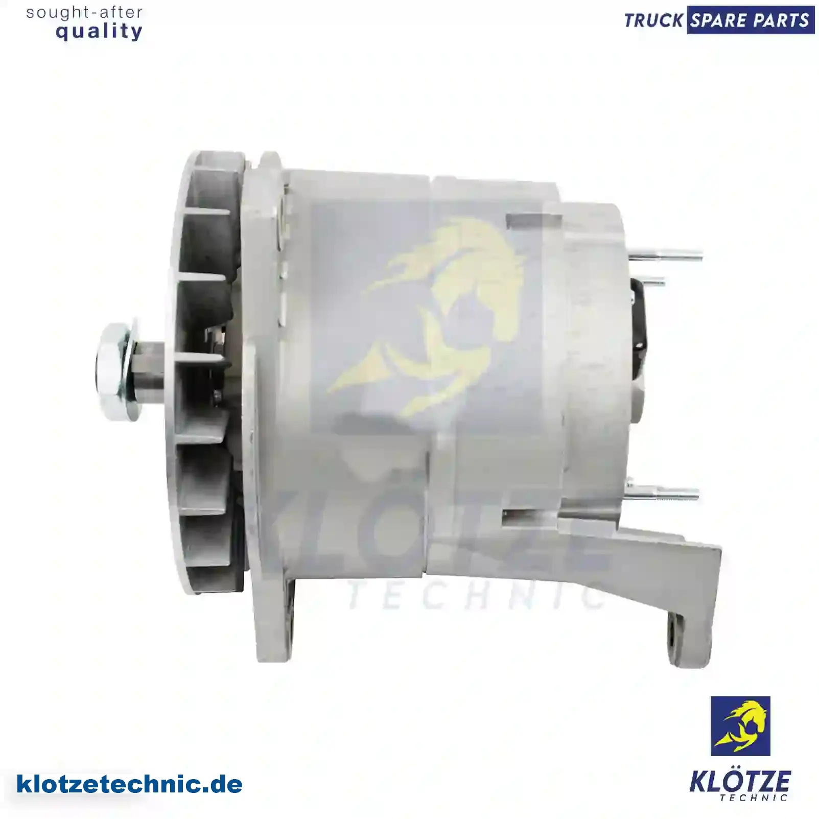 Alternator, 1516512, 0071541902, 0091547202, 0091547702, 0131547402, 4761508050 || Klötze Technic