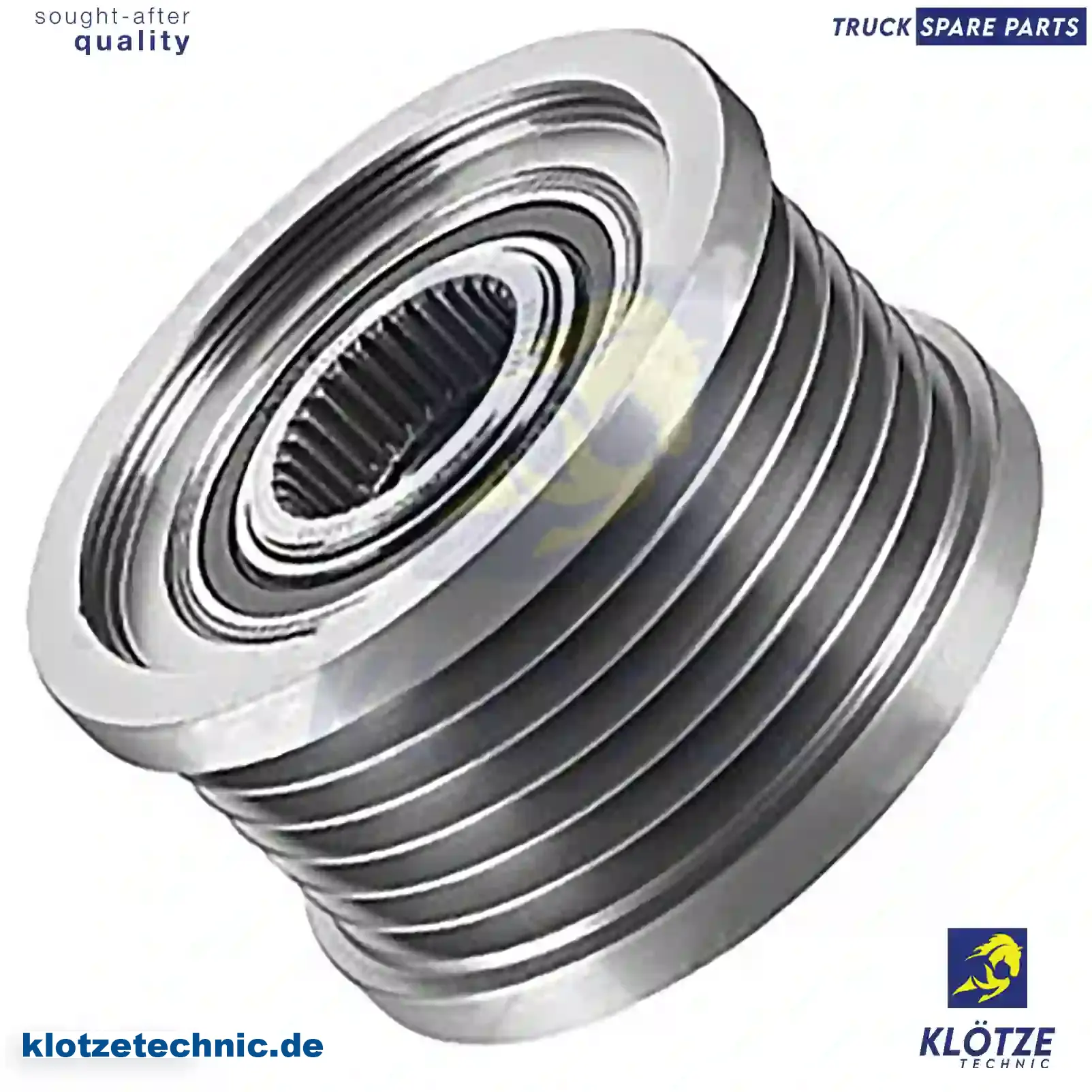 Pulley, alternator, 77363948, 77364725, , || Klötze Technic