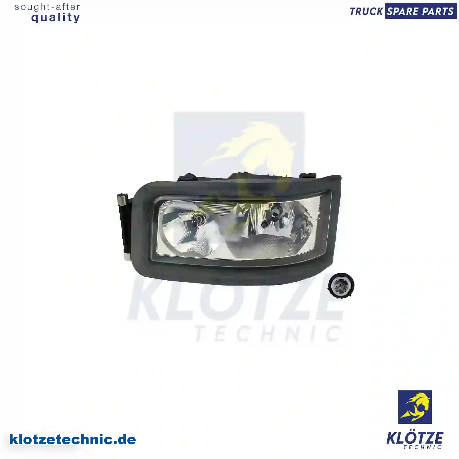 Headlamp, left, 81251016351, 81251016381, 81251016405, 81251016421, 81251016429, 81251016437, 81251016451, 81251016459, 81251016467, 81251016580, 81251016588, 81251016596, 81251019421 || Klötze Technic