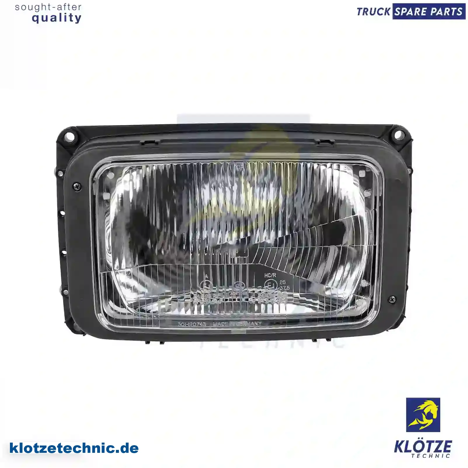 Headlamp, 81251016218, 81251016219, , || Klötze Technic