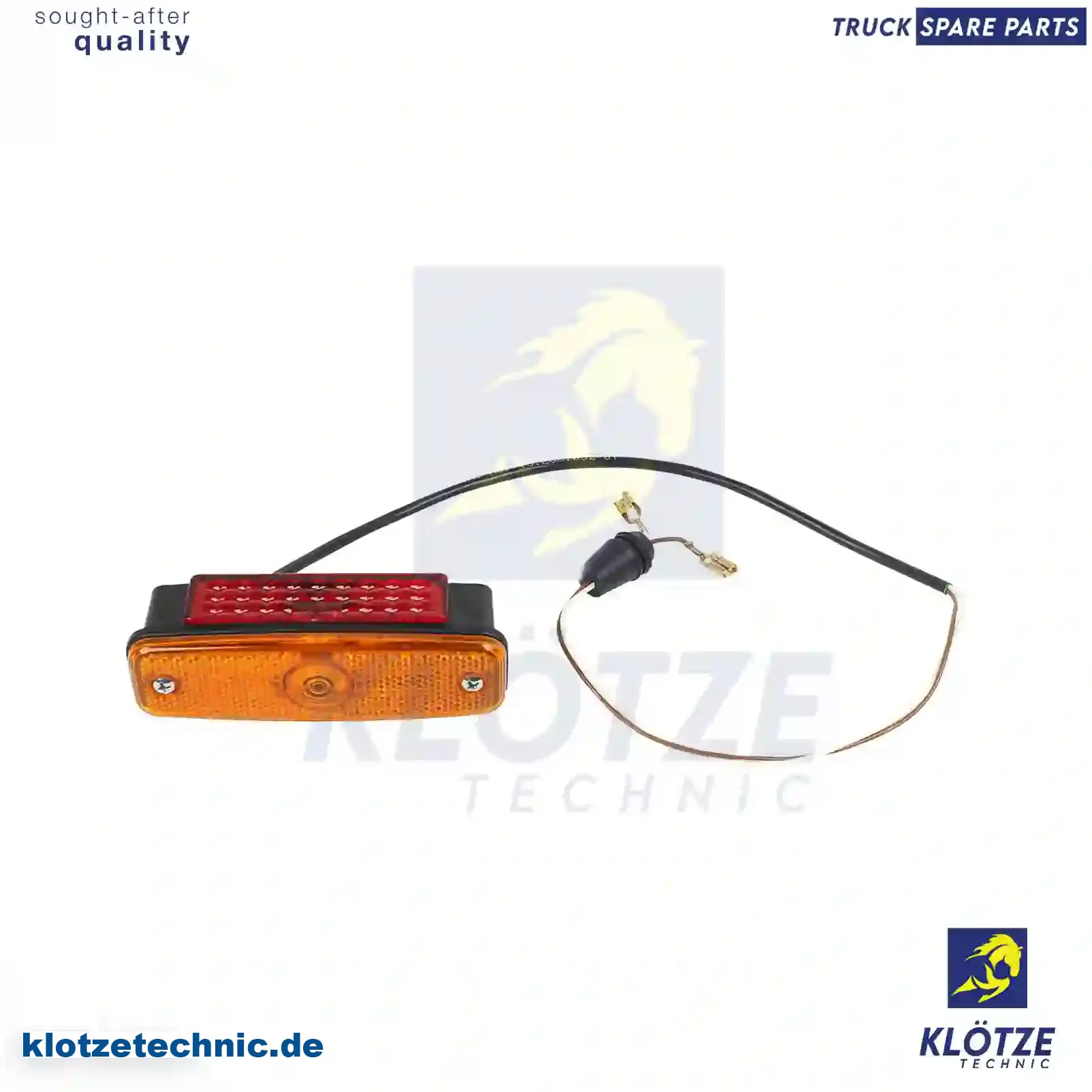 Side marking lamp, 81252606116 || Klötze Technic