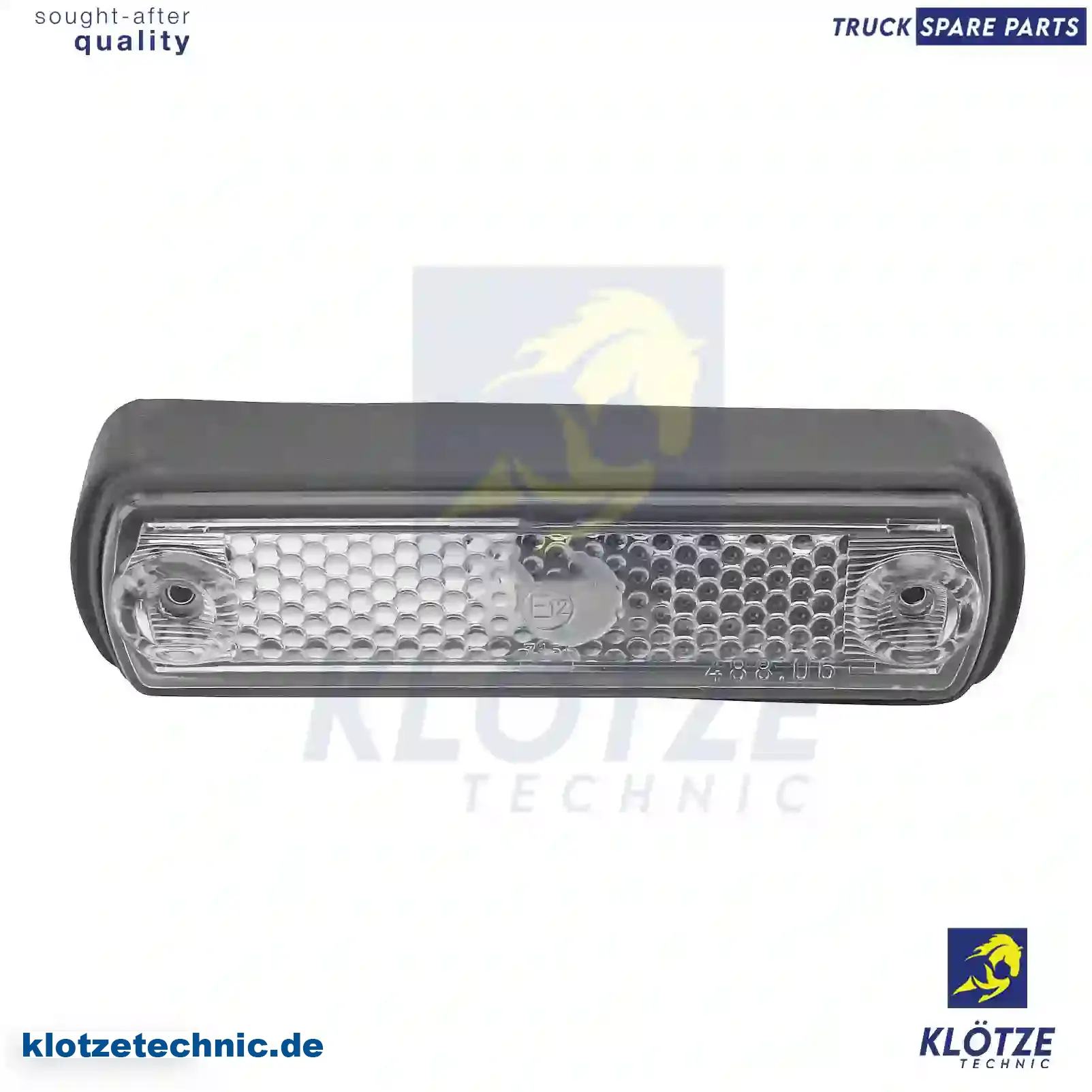 Clearance lamp, 81252606099 || Klötze Technic