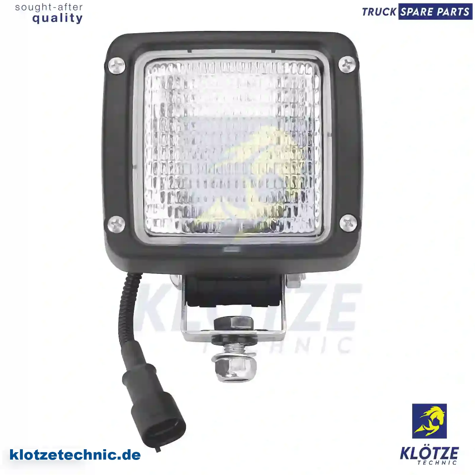 Work lamp, without bulb, 0871201, 871201, 81251036060, 1906632, 20223886 || Klötze Technic