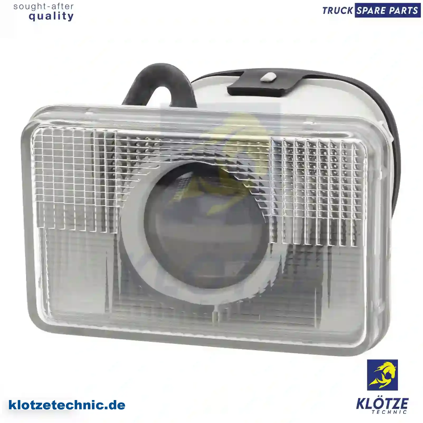 Headlamp, left, without bulb, 81251016258, 7512129000, 3098192, || Klötze Technic