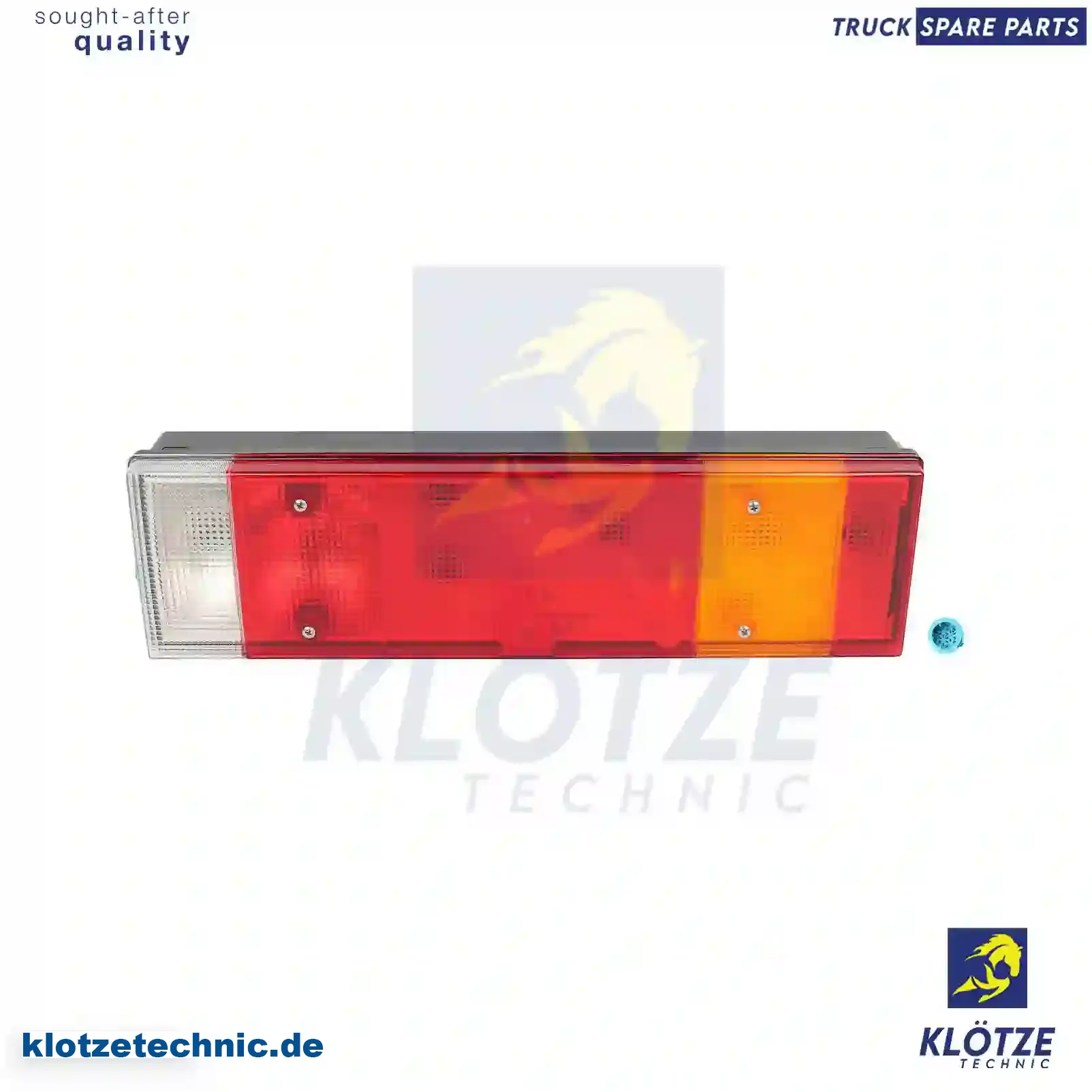 Tail lamp, right, with reverse alarm, 81252256520, 81252256525, 81252256529, 81252256530, , , || Klötze Technic