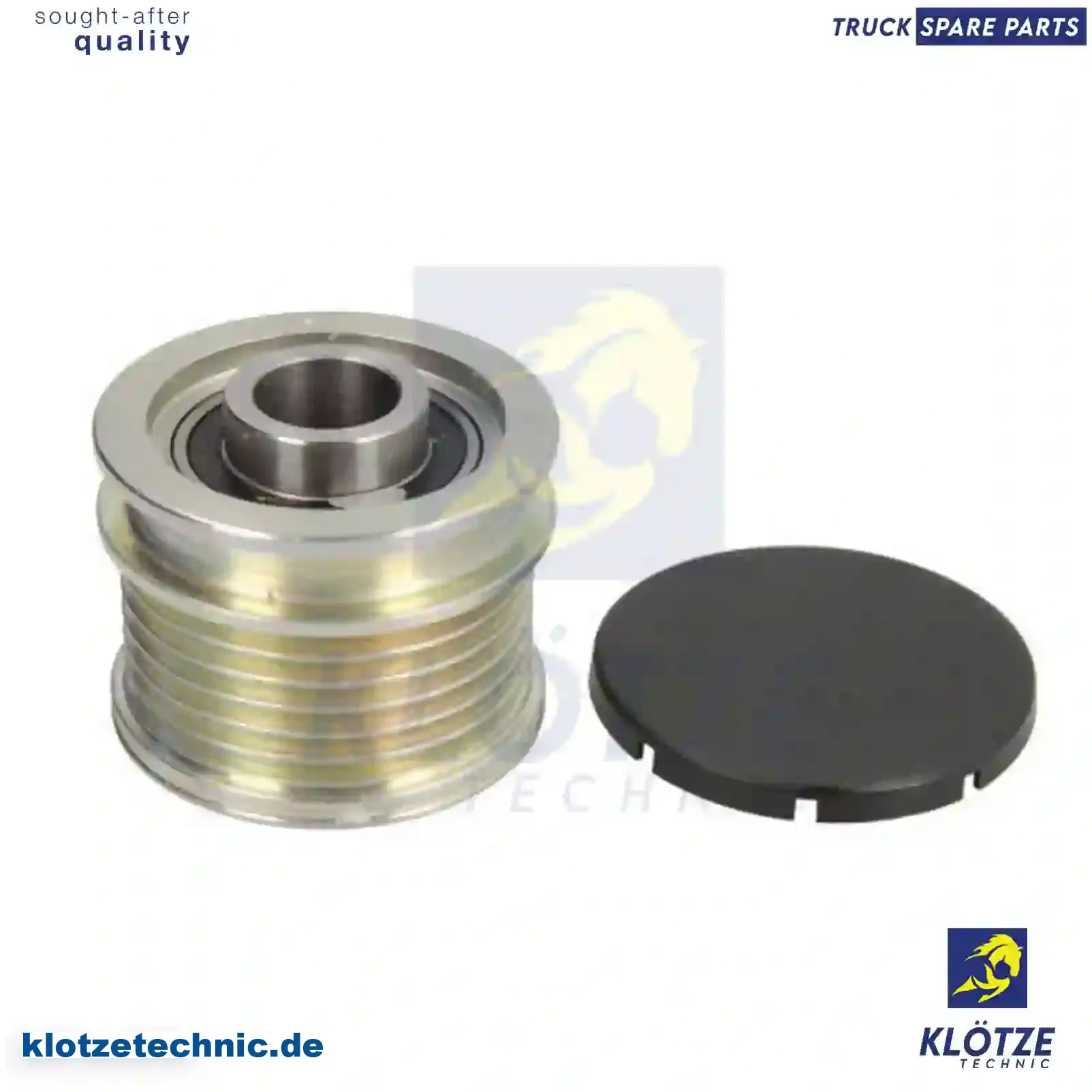 Pulley, alternator, 1591500060, 2781500060, 6461550115, || Klötze Technic