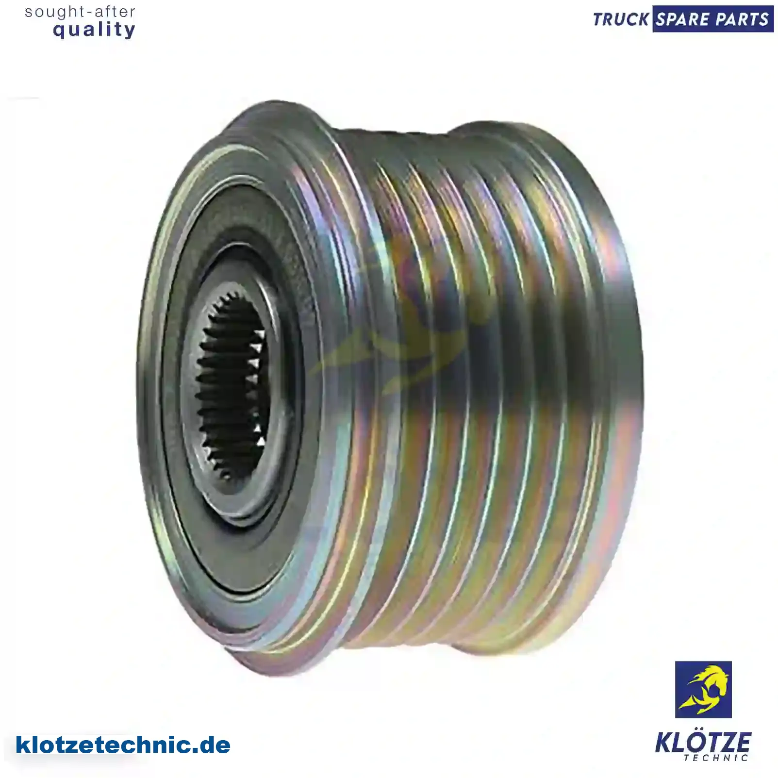 Pulley, alternator, 77362558, , , || Klötze Technic