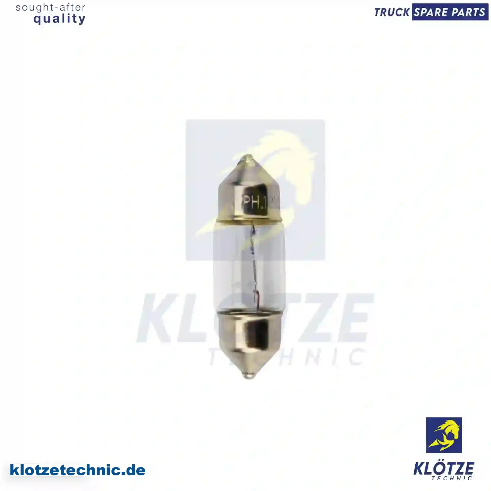 Bulb, 81259010113, 2V5947171J, , , || Klötze Technic